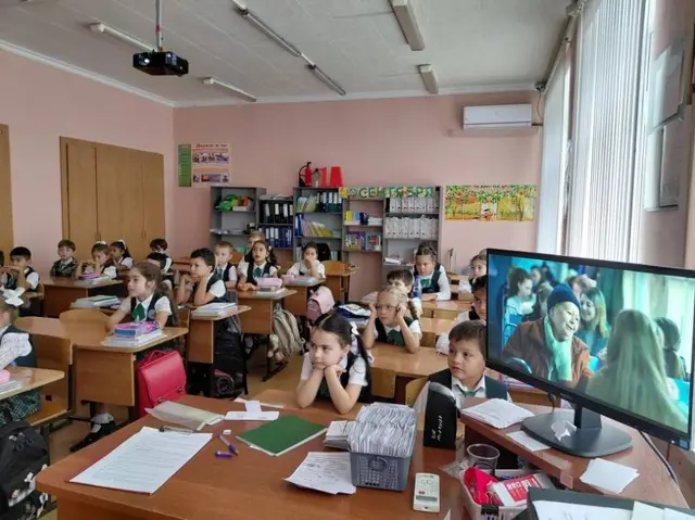 Обсуждение фильма в классе